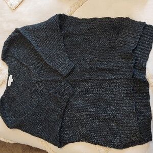 Lovestitch Charcoal V-Neck Sweater